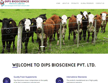 Tablet Screenshot of dipsbioscience.com